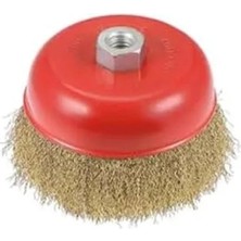 Hakay Yuvarlak Metal Zımpara Fırçası, Tel Fırça Disk Uçlu, Taşlama Makinesi Için