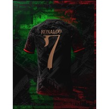 BARBITOS Portekiz C.ronaldo Cr7 Detaylı Özel Tasarım Forması
