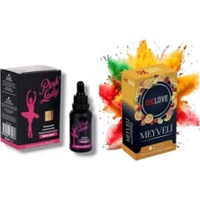 Ekobox Pink Lady Caas Pink Lady Kadınlara Özel Damla+ Prezervatif Meyve Aromalı Kondom 10 Adet