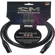 Hakay Siyah Xlr Neutrık Uçlu Mikrofon Kablosu, 3 Metre