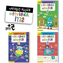 Hakay Çocuklar Için Eğlenceli Aktivite Seti (4+ Yaş) - 3 Kitap Takımı