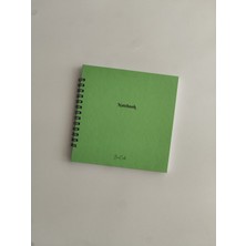 Beticraft 2 Adet Not Defteri, 15X15 Çizgili ve Kareli Defter, Günlük, Hatıra Defteri