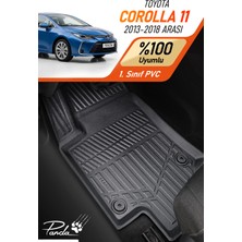 Panda Kılıf Toyota Corolla 11 2013-2018 Arası Uyumlu 4d Havuzlu Paspas Takımı