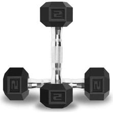 Hakay Kaymaz Saplı Dambıl, 1.4-45.4 kg Ağırlık Aralığı ile