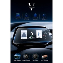 Velvoria Volkswagen Id.4 Navigasyon ve Gösterge Paneli Uyumlu 9h Nano Ekran Koruyucu