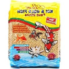 Hakay 1 kg Ağırlığında Koi Goldfish Doğal Havuz Sticks, Balık Yemi