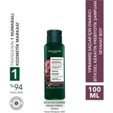 Yves Rocher Yipranmış Saç Vegan Onarıcı Bitkisel Keratin Prebiyotik Seyahat Boy Şampuan 100 ml