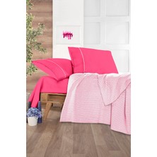Monolisse Cozy Pike Takımı Tek Kişilik Pembe 160*230 cm