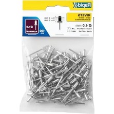 Hakay Aluminyum 100 Adet, 4x8 mm Ebatlarında, Çok Amaçlı Kullanım Için