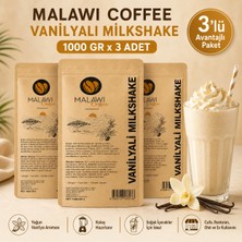 Malawi Coffee Vanilyalı Milkshake 1000 gr x 3 Adet