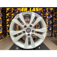 Hyundai 4 Adet Hyundai Orıjınal 6.5*16 5*114.3 ET50 67.1 Sılver Jant Revize Edilmiş  (Takım)