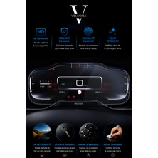 Velvoria Citroen-C5 Aircross Hayalet Dijital Gösterge Uyumlu-9h Nano Ekran Koruyucu 2018-2022