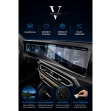 Velvoria Bmw Ix 12.3 Inç Dijital Gösterge ve 14.9 Inç Multimedya Navigasyon Nano Glass Ekran Koruyucu