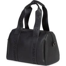 Childhome Mommy  Club Bag, Vegan Deri Siyah