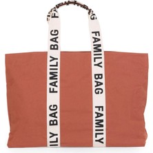 Childhome Family Bag Signature Kanvas Kiremit