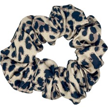 Icon Silk Saf Ipek Saç Tokası Orta Boy (Leopar)