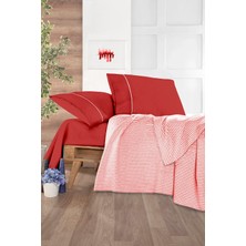 Monolisse Cozy Pike Takımı Tek Kişilik Mercan 160*230 cm