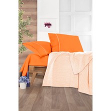 Monolisse Cozy Pike Takımı Tek Kişilik Turuncu 160*230 cm