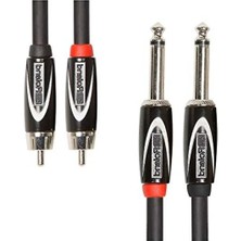 Hakay 3 M Uzunluğunda 6,3 mm Jak ve Rca Bağlantılı Kablo