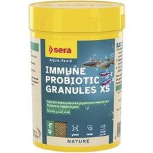 Sera Immune Probiotic Granules Xs Süs Balıkları Yemi 100 ml 5 Cm'ye Kadar Balıklar Için Probiyotik