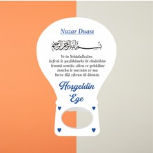 Hedef Plus 20 Adet Nazar Duası Açacak Magnet , Magnet Hoşgeldin Bebek Yeni Doğan, Doğum Günü, Mevlit Magnet