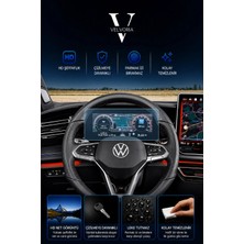 Velvoria Volkswagen Yeni Tiguan E-Tsi 10.25 Inç Dijital Gösterge Panel Esnek Nano Glass Ekran Koruyucu 2024