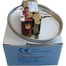Universal TERMOSTAT VT9 ÇİFT KAPI 120 CM KUYRUK