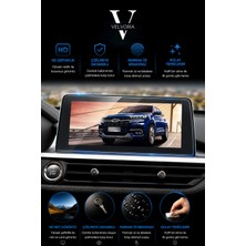 Velvoria Chery Tiggo 7 Pro Uyumlu 10 Inc Multimedya Ekran Koruyucu Kırılmaz Şeffaf Temperli Cam