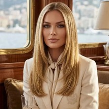 Sç Peruk Gold Ürün - Hair Tinsel Saç Simi - HT19