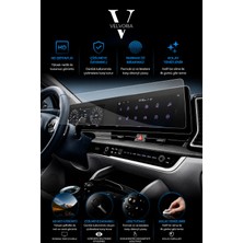 Velvoria Kia Yeni Sportage 12.3 Inç Navigasyon Uyumlu 9h Nano Anti-Broken Ekran Koruyucu
