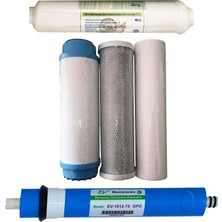 Naturel Ev Membranlı Açık Kasa 5 Aşamalı Su Arıtma Cihazı Filtresi