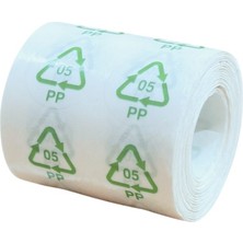 Örenler Plastik 20 Çap Geri Dönüşüm Etiketi (1.000'LI Rulo) Pp 05 Yeşil