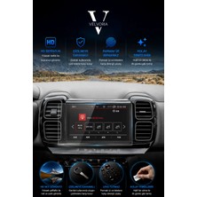 Velvoria Citroen C5 Aircross Multimedya Glass Ekran Koruyucu Navigasyon Glass Ekran Koruyucu Nano