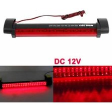 Astraled Arka Cam Harici Üçüncü Fren Lambası 24 Ledli 12 Volt LED Stop Lambası