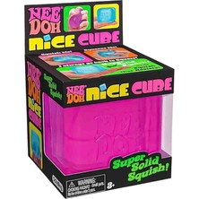 Lrs Store Nee Doh Nice Cube Squishy Stres Küpü Orijinal– Yumuşak Sıkma Oyuncağı | Anti Stres Squishy Jel Küp Mor
