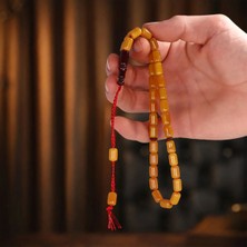 Mirari Jewelry Osmanlı Sıkma Benzetme Sistemli Kehribar Tesbih