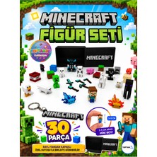 Mini Figür Minecraft Oyuncak Seti - Minecraft Mini Figür Seti, Hediyelik Minecraft 30 Parça Set
