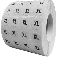 Örenler Plastik 10 Çap Beden Etiketi (5.000'LI Rulo) Xl