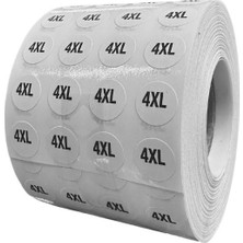 Örenler Plastik 10 Çap Beden Etiketi (5.000'LI Rulo) 4xl
