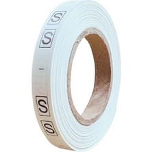 Örenler Plastik 1 cm Bez Beden Yaka Etiketi (500'LÜ Rulo) S