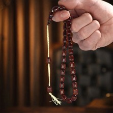 Mirari Jewelry Osmanlı Sıkma Benzetme Sistemli Kehribar Tesbih