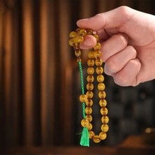 Mirari Jewelry Osmanlı Sıkma Benzetme Sistemli Kehribar Tesbih