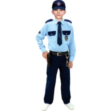 Oulabi Mir Türk Polis Kostümü Çocuk Kıyafeti