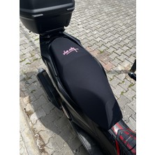 Utku Giyim Logolu   Scooter Motosiklet Koltuk Sele Kılıfı 50 CC-100 CC-150CC Standart Boy
