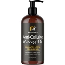 Ekobox M3 Naturals Aaimox  Kolajen ve Kök Hücre Içeren Anti Selülit Masaj Yağı-Anti Cellulite Massage Oil