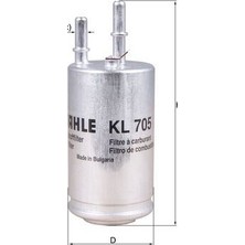 Mahle Mhl KL705 Yakit Filtresi