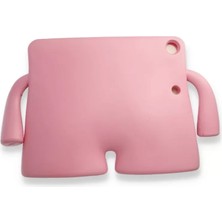 Hsc Bilişim Ipad 2022 10.9 (10.nesil) Kılıf Karakter Tablet Silikon - Açık Pembe