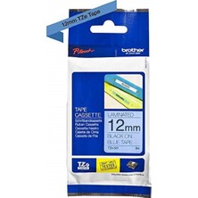 Orijinal P-Touch Yazı Bandı TZE-531 12 Mm, Mavi Üzerine Siyah (P-Touch PT-H100LB/R, H105, E100/VP, D200/BW/VP, D210/VP)