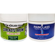 Ekobox Çörek Otu Kremi 100 ml Teskin Kremi + Painclass 150 ml Kuıyruk Yağı Kremi Teskin Kremi