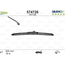 Valeo Val 574726 Silecek Süpürgesi Ön